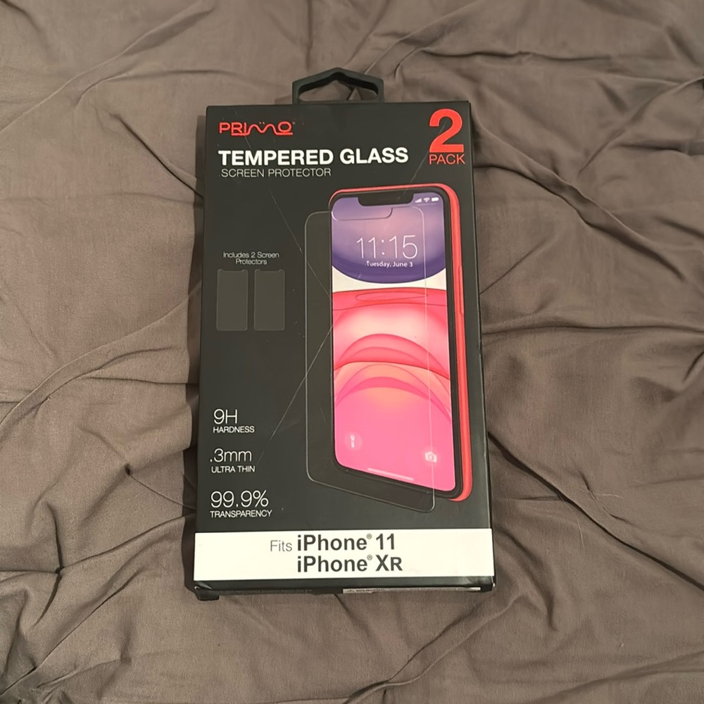 2 Brand new screen protectors ~ iPhone 11 and iPhone XR